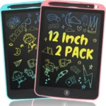 Pack of 2 EraseWrite Large 12 Inch Writing Tablet Doodle Board