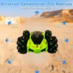 2.4G Remote and Hand Controlled RC Stunt Car High Speed Racing Car
