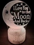 Love You To The Moon And Back Luminous Whimsy